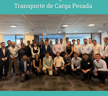 Mesa de Trabajo sobre Electromovilidad y Eficiencia Energetica en el Transporte de Carga Pesada en Chile  1 360x320