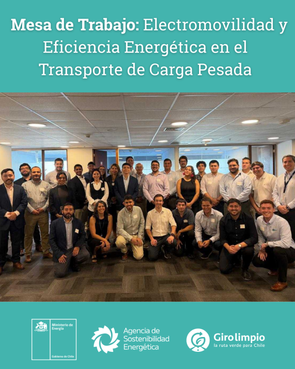 Mesa de Trabajo sobre Electromovilidad y Eficiencia Energética en el Transporte de Carga Pesada en Chile  (1)