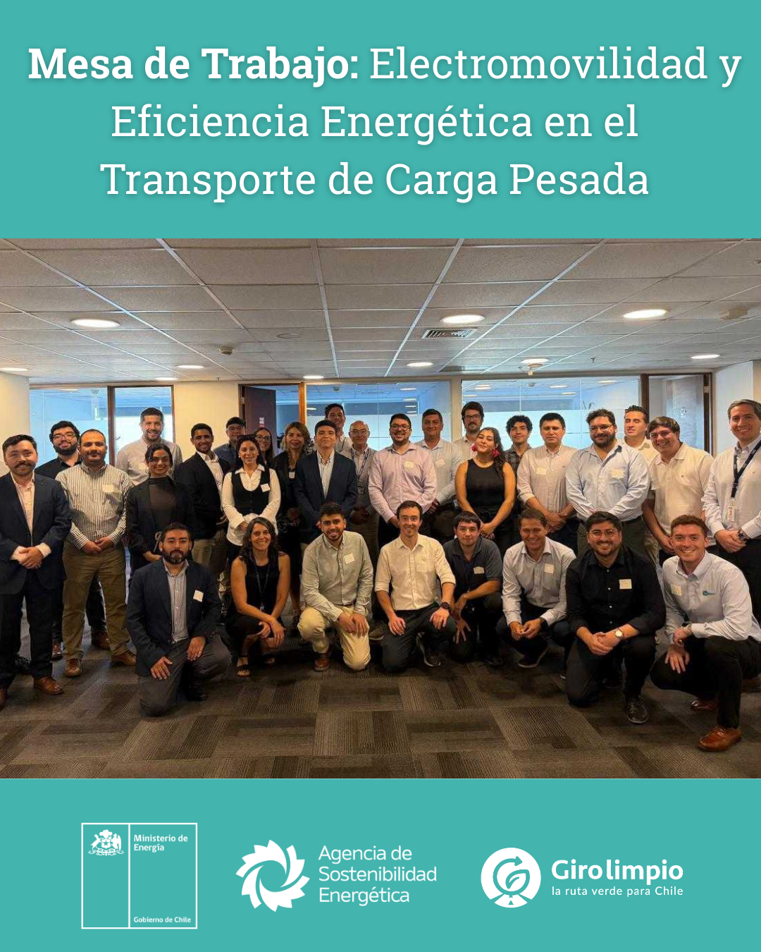 Mesa de Trabajo sobre Electromovilidad y Eficiencia Energetica en el Transporte de Carga Pesada en Chile  1
